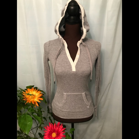American Eagle Outfitters Tops - American Eagle outfitters gray hoodie